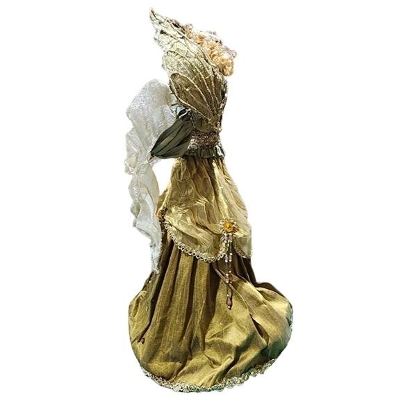 Vtg InArt Large Angel whimsical decor tree topper Thailand - Picture 4 of 14